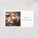 Suche nach frischer kaffee visitenkarten Kaffeehaus
