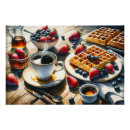 Suche nach waffeln poster Frühstück