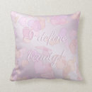 Suche nach schönheit kissen Rosa