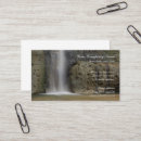 Suche nach wasserfälle visitenkarten Fallen