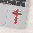 Suche nach christus aufkleber Glauben