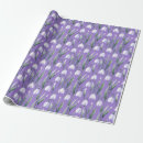 Suche nach vintage botanische blumen geschenkpapier Lila