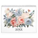 Suche nach weiße blumen kalender Aquarell