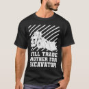 Suche nach baufahrzeuge tshirts Bagger