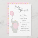 Suche nach elefant mit ballon postkarten einladungen Babydusche