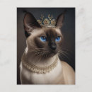 Suche nach siamesische katze postkarten Niedlich
