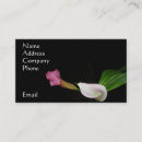 Suche nach calla visitenkarten Mit blumen