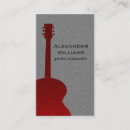 Suche nach guitar visitenkarten Modern