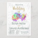 Suche nach lesben hochzeit einladungen Für sie