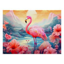 Suche nach flamingo blume poster Tropisch