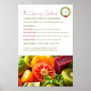 Suche nach salate poster Gemüse