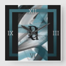 Suche nach minimalismus wanduhren Blau