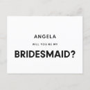Suche nach bridemaid postkarten Überbrückungsvorschlag