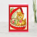 Suche nach herz geformt postkarten Kätzchen