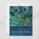 Suche nach pfau save the date Blau