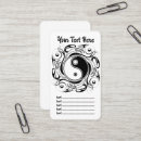 Suche nach zeichen und symbole visitenkarten Yin yang