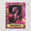 Suche nach rosa drache postkarten Fantasie