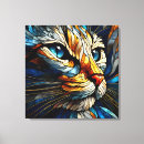 Suche nach abstrakte katze leinwandbilder Druck