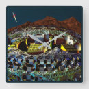 Suche nach rakete wanduhren Science fiction