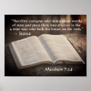 Suche nach matthew 7 poster Religiös