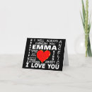 Suche nach emma karten Liebe