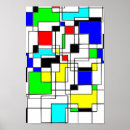 Suche nach mondrian poster Geometrische formen