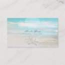 Suche nach muscheln visitenkarten Aquarell