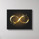 Suche nach unendlichkeit leinwandbilder Gold