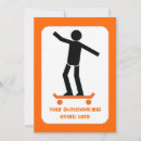 Suche nach skateboard einladungen Schwarz