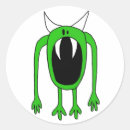 Suche nach grünes monster aufkleber Niedlich