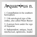 Suche nach horoskop poster Aquarius