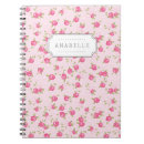 Suche nach vintage rosa blume kleine notizbücher Mädchenhaft