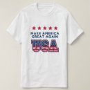 Suche nach amerika wieder großartig machen tshirts Amerikanisch