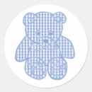 Suche nach teddy bear aufkleber Gingham