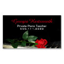 Suche nach musikunterrichte visitenkarten Elegant