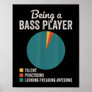 Suche nach bassist poster Lustig