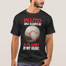 Suche nach pluto herz tshirts Raum