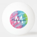 Suche nach regenbogen tischtennisbälle Monogramm