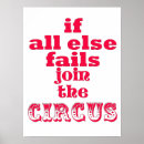Suche nach zirkus poster Zitat
