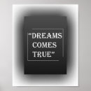 Suche nach wahr poster Träume werden wahr