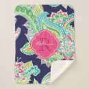 Suche nach paisley decken Monogramm