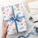 Suche nach heißluftballon geschenkpapier Wolken