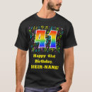 Suche nach einundvierzig tshirts 41 jahre alt