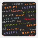Suche nach halloween geist aufkleber Schwarz