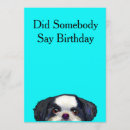 Suche nach shih tzu einladungen Niedlich
