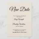 Suche nach änderung der hochzeit einladungen Aufgeschoben