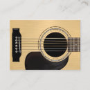 Suche nach akustikgitarre visitenkarten Band