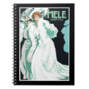 Suche nach vintage werbung kleine notizbücher Jugendstil