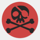 Suche nach crossbones aufkleber Schädel