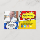 Suche nach comic visitenkarten Superheld
